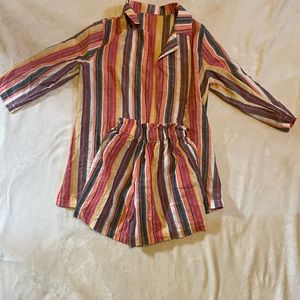 Linen - like summer 2 piece set